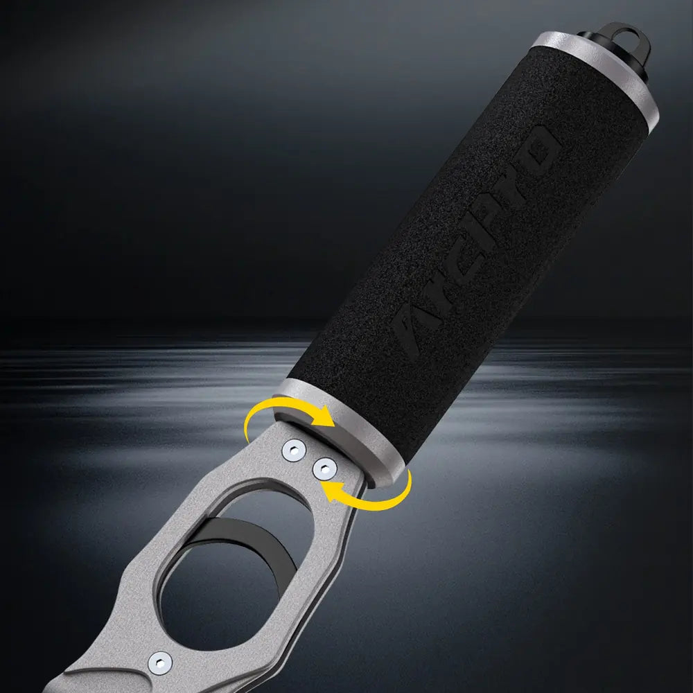 The handle turns, your wrist does not