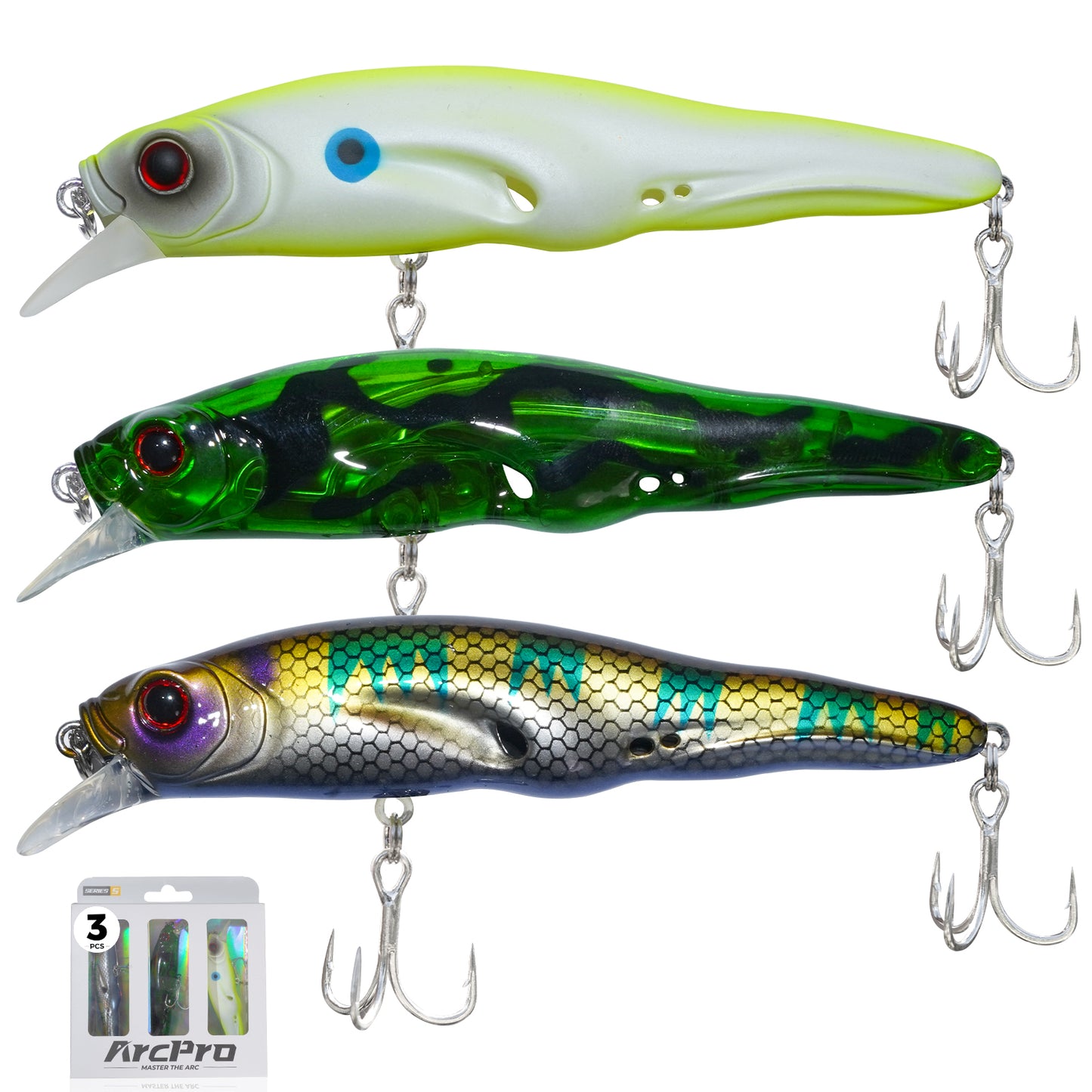 ArcPro Topwater Fishing Lures -Hard Swimbait,Floating Lure with Hollow – ArcPro Fishing ArcPro Topwater Fishing Lures -Hard Swimbait,Floating Lure with Hollow – ArcPro Fishing