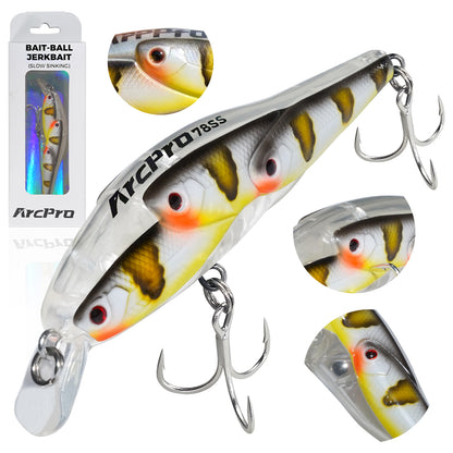 ArcPro Slow-Sinking Minnow Lure