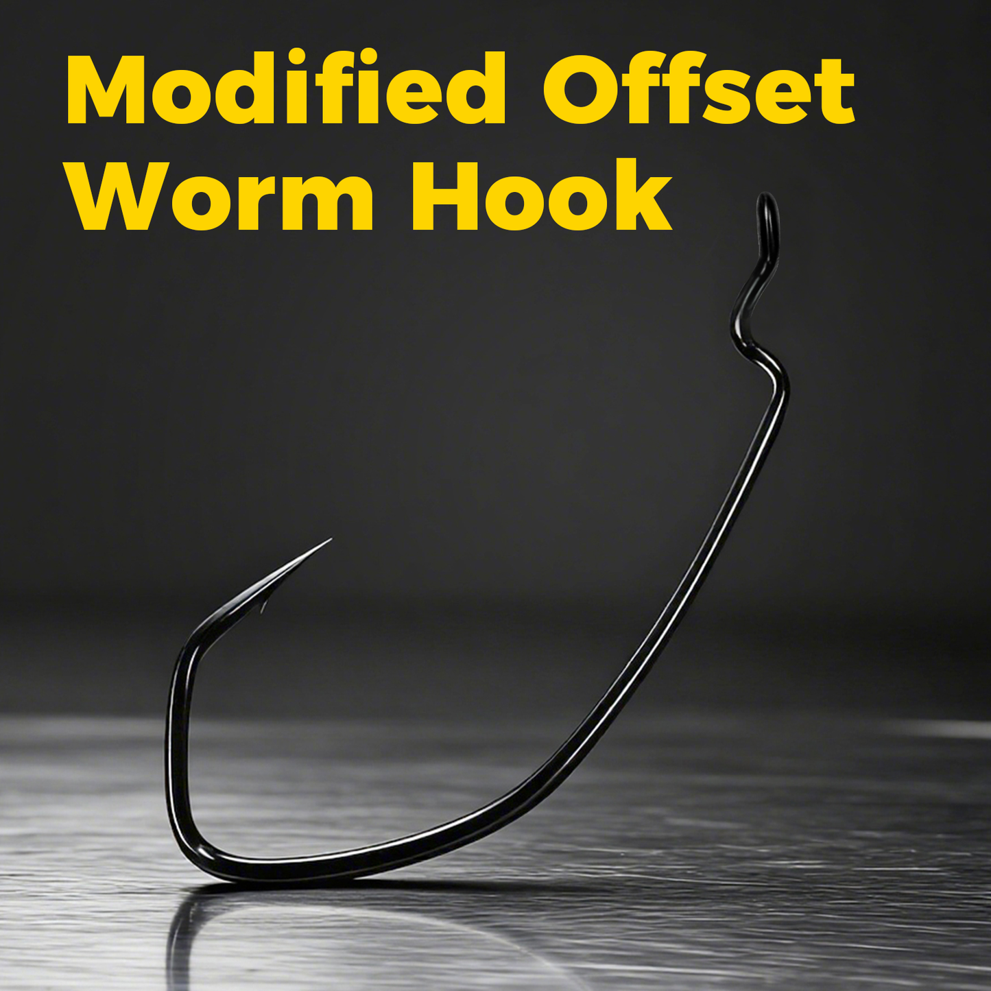 ArcPro Improve Offset EWG Worm Hooks 4-2/0# 50/100pcs