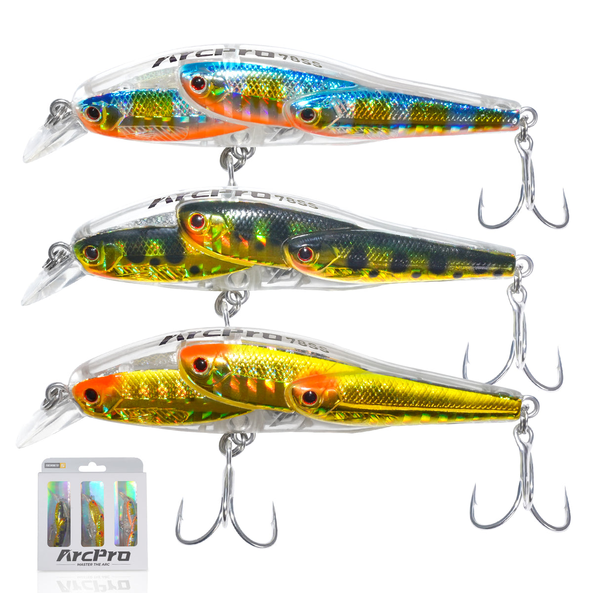 ArcPro Schooling Minnow Jerkbait