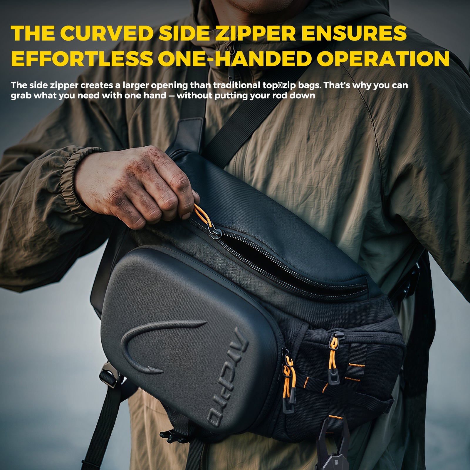 fishing tackle bags with work surfae ARCPRO EVA Hardshell Sling Pack Foldable Station – ArcPro Fishing This fishing backpack boasts to my grandson Fly Line:Blue/Gray 3wt The right way to
