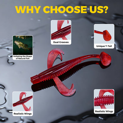 ArcPro Paddle Tail Swim Baits