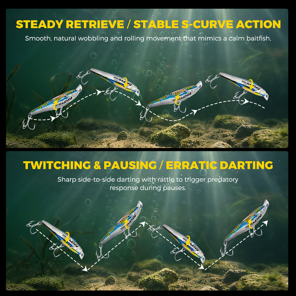 ArcPro Schooling Minnow Jerkbait