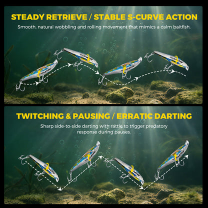 ArcPro Slow-Sinking Minnow Lure