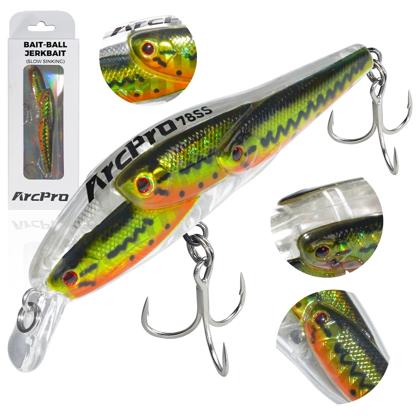 ArcPro Slow-Sinking Minnow Lure