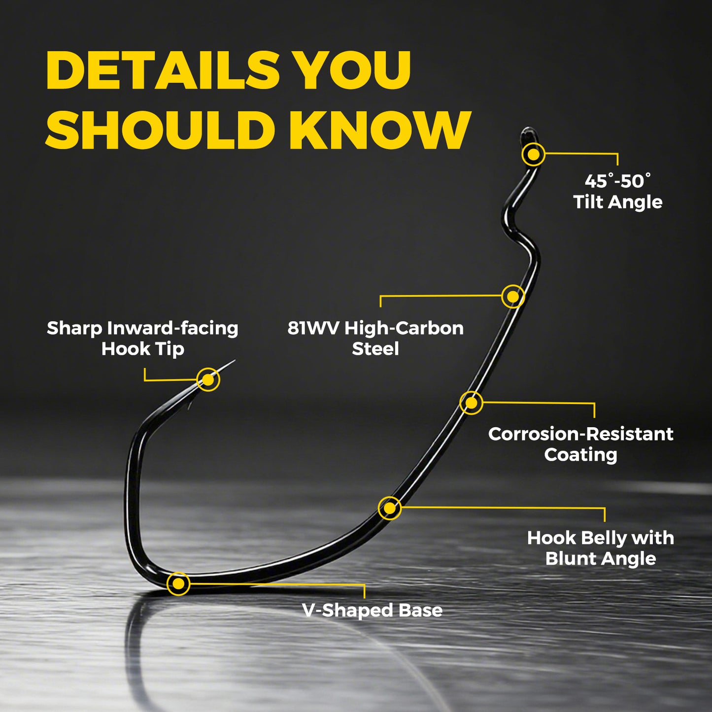 ArcPro Improve Offset EWG Worm Hooks