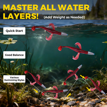 ArcPro Paddle Tail Swim Baits