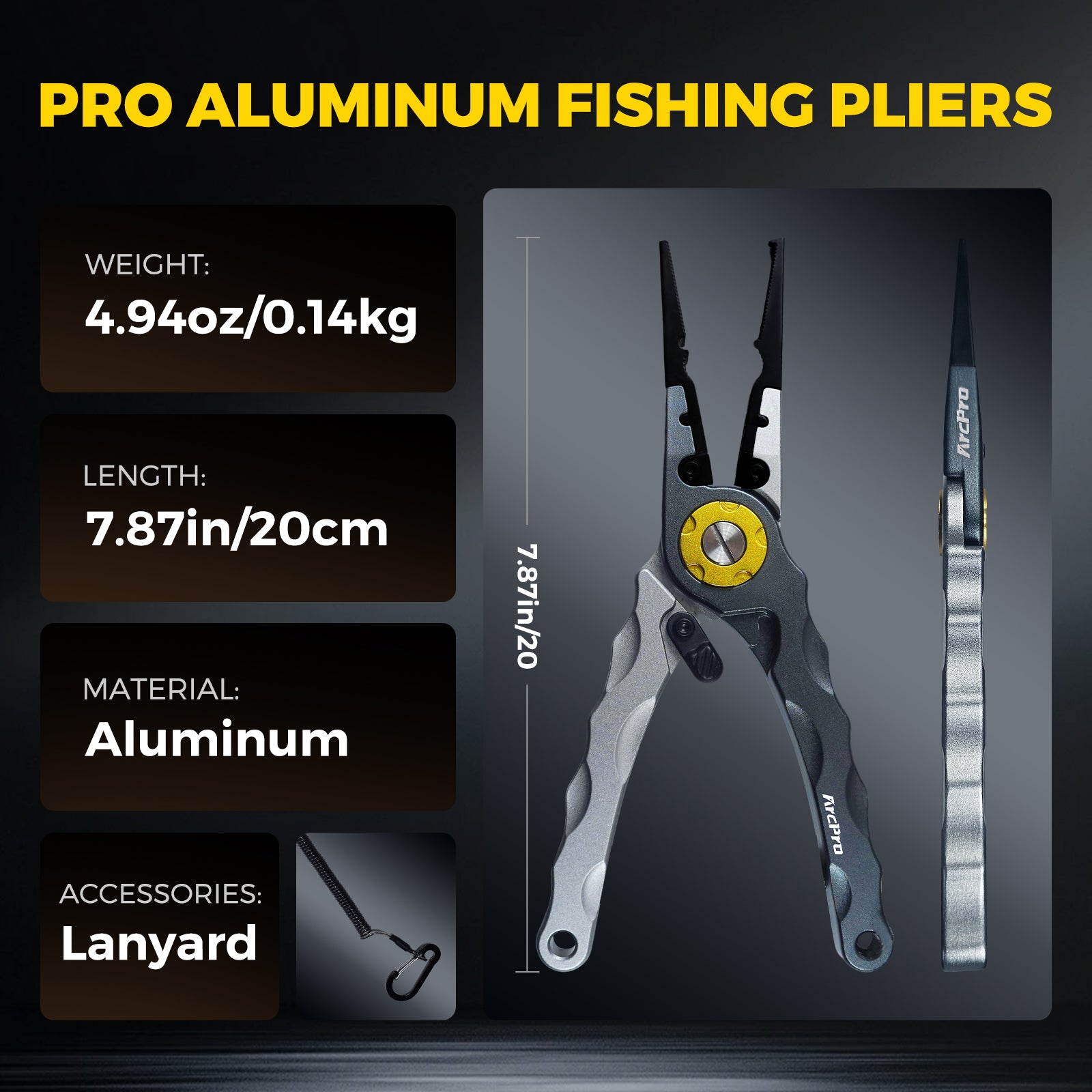 aluminum fishing lure Lip Mag Shad B & N Custom Rod and Tackle Look no futher than the catch ARCPRO Aluminum alloy lure pliers