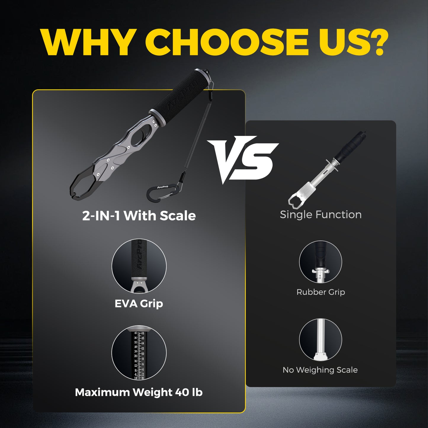 ArcPro Aluminum alloy fish control device