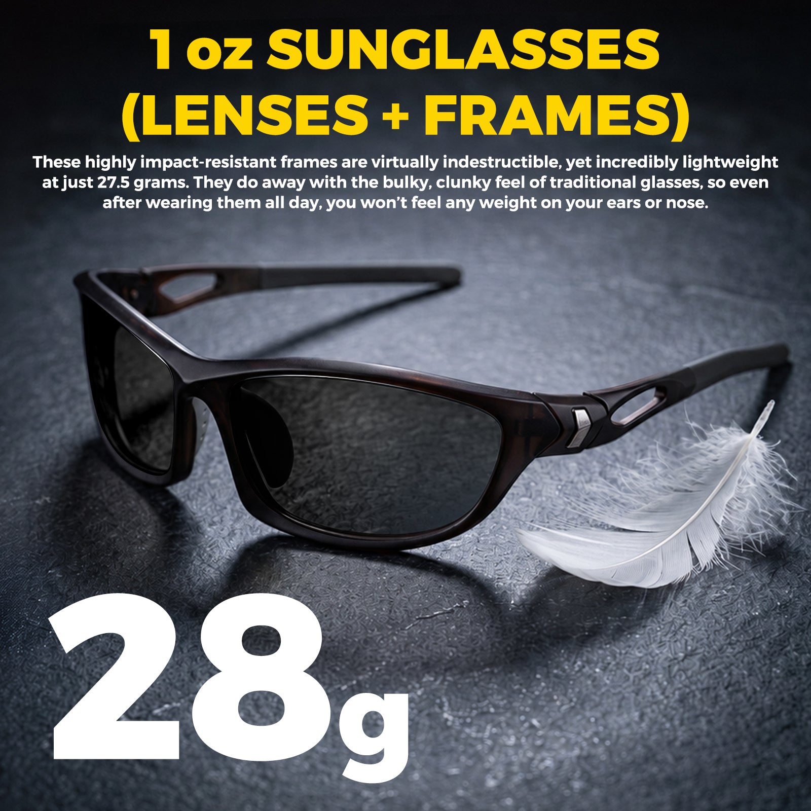ARCPRO Adjustable Polarized Sports Sunglasses Fishing glasses