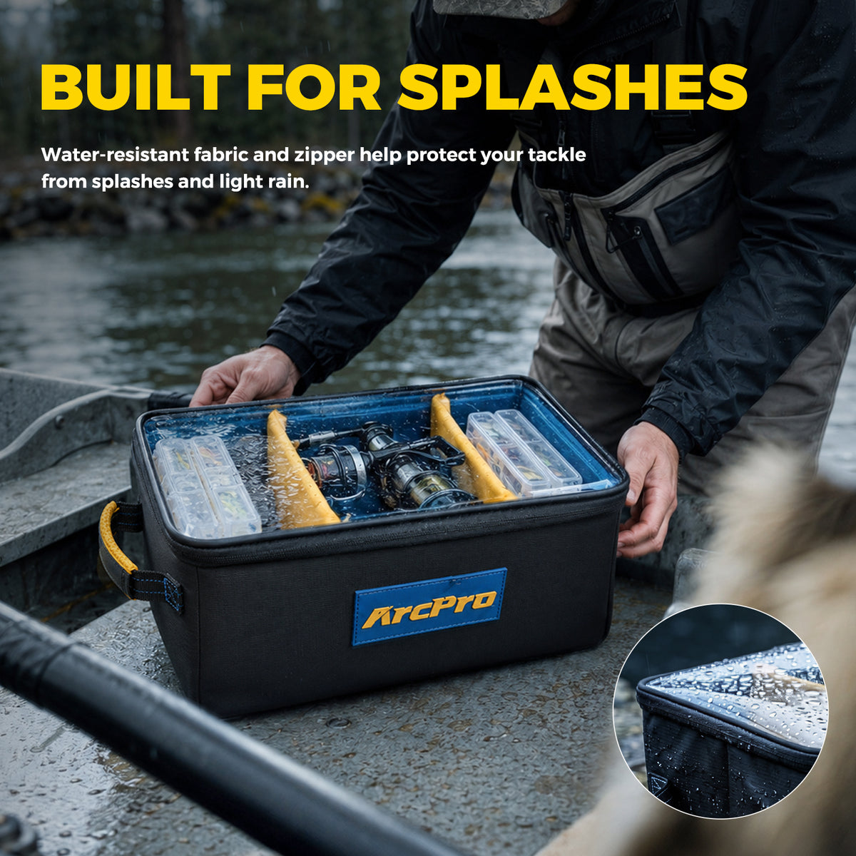 ArcPro Clear-View Soft Plastic Bait Storage Bag