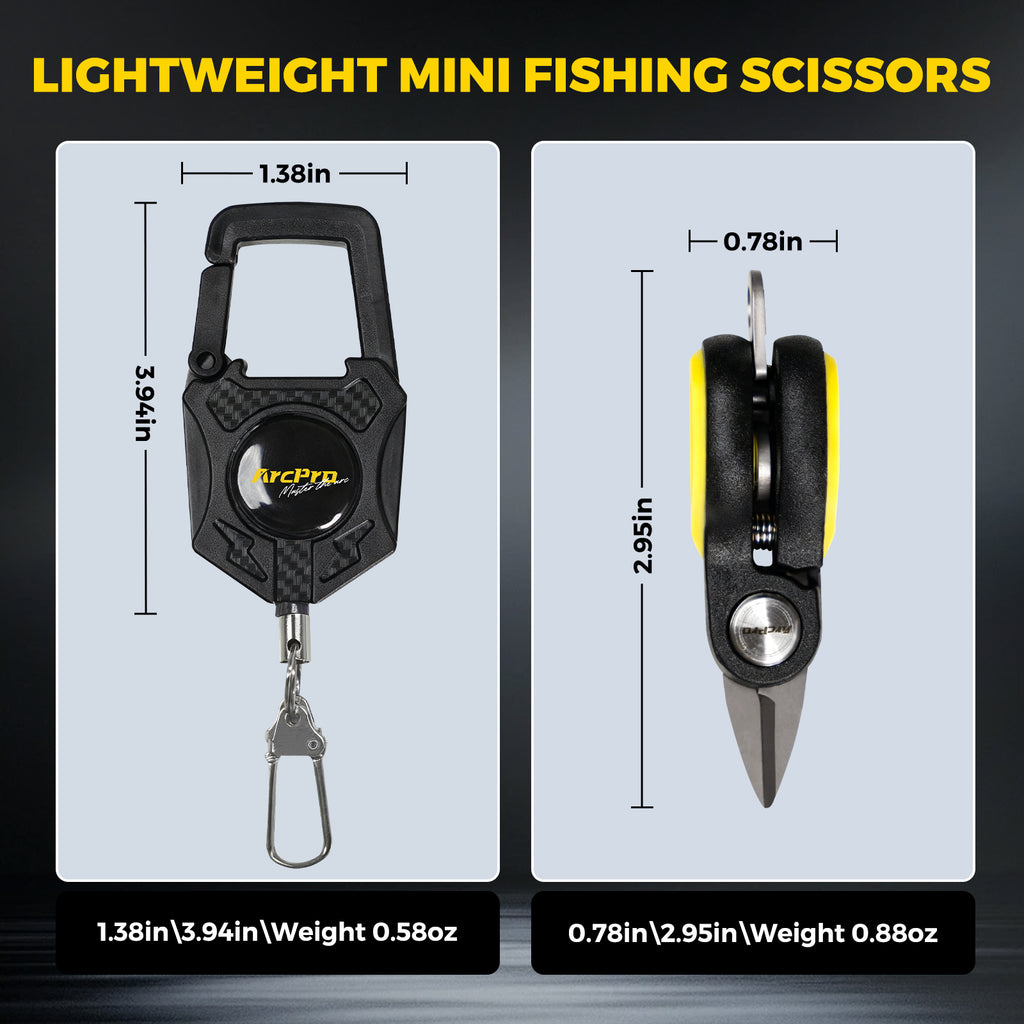 Arcpro Fishing Scissors Mini Fishing Scissors Towels Combo