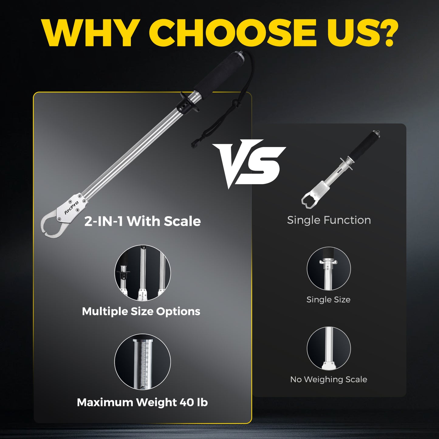 ArcPro Stainless steel fish controller