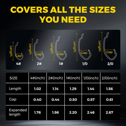 ArcPro Improve Offset EWG Worm Hooks