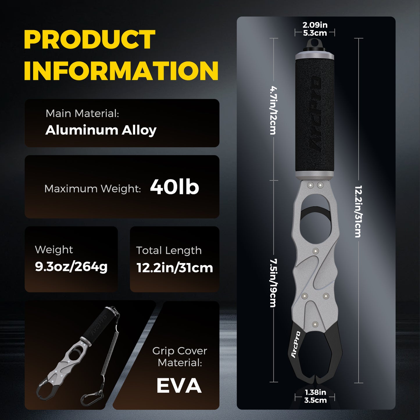 ArcPro Aluminum alloy fish control device