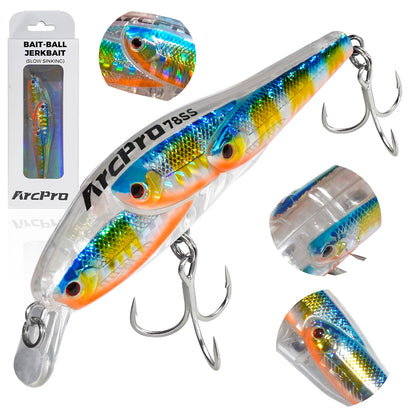 ArcPro Slow-Sinking Minnow Lure