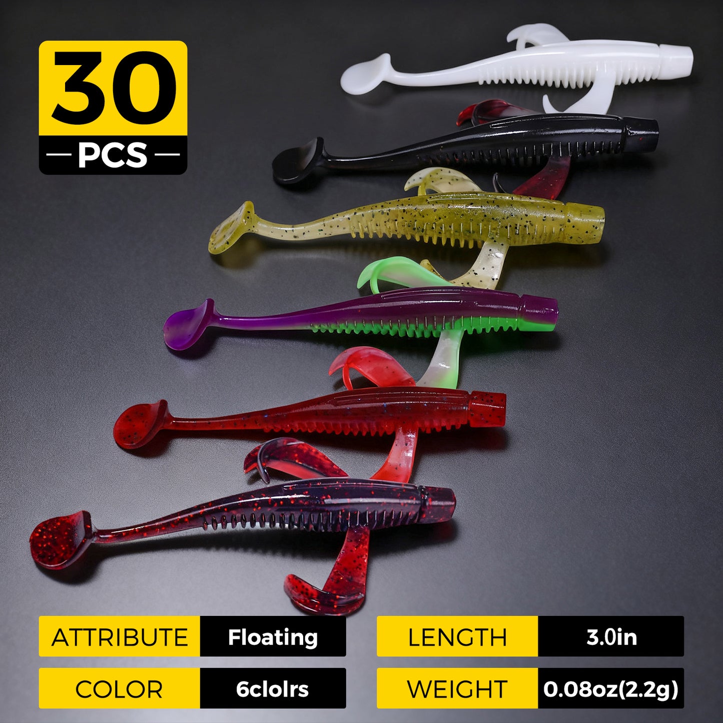 ArcPro Paddle Tail Swim Baits