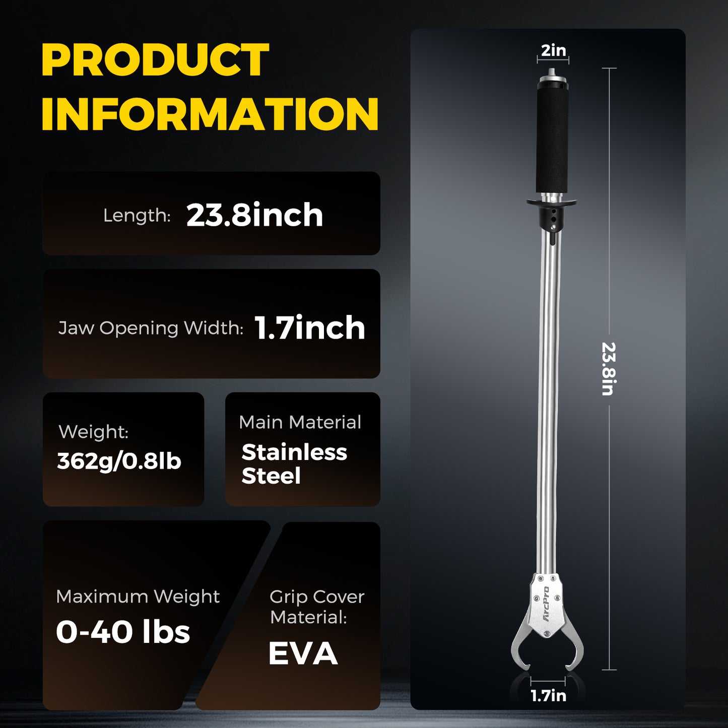 ArcPro Stainless steel fish controller