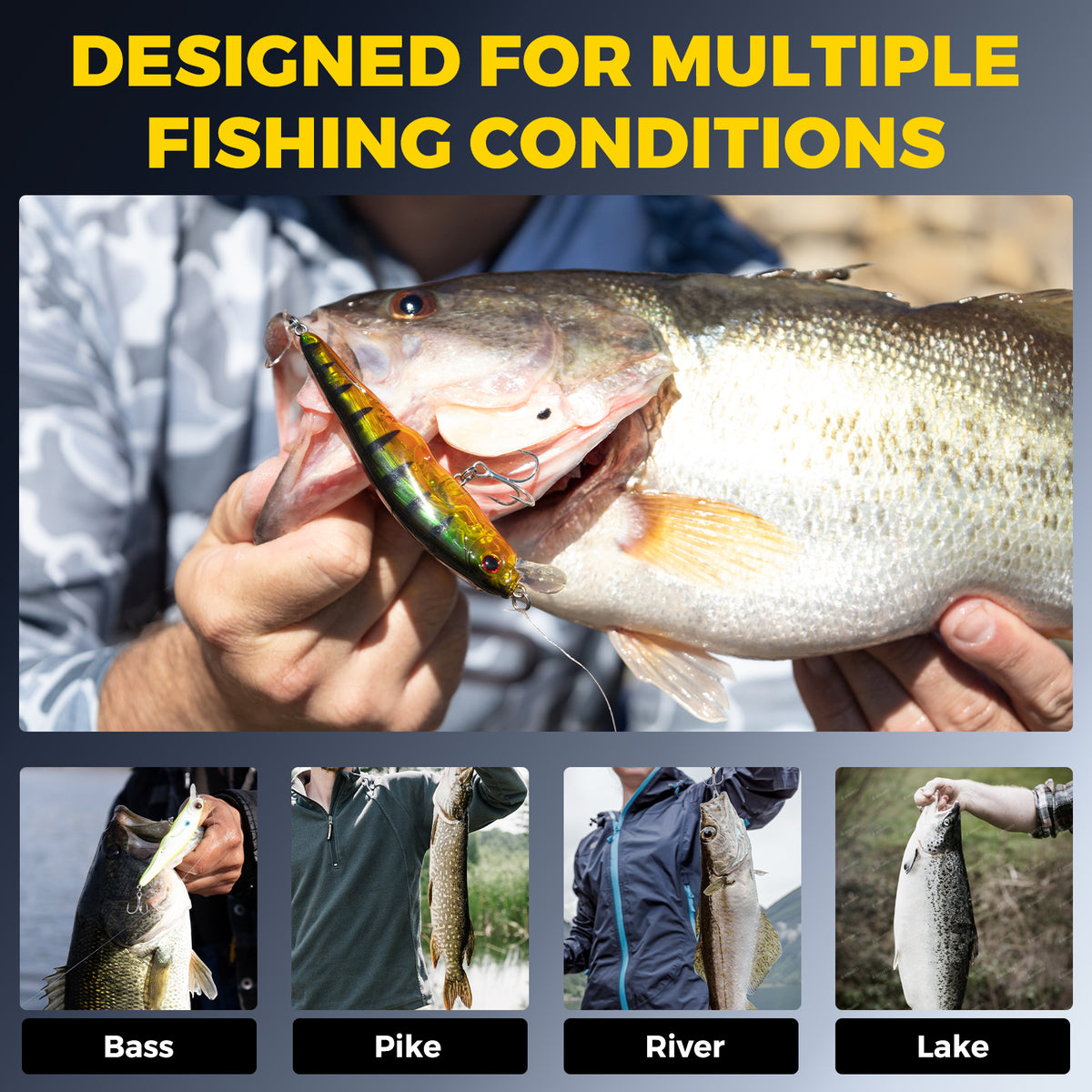 ArcPro Hollow-Cavity Topwater Swimbait