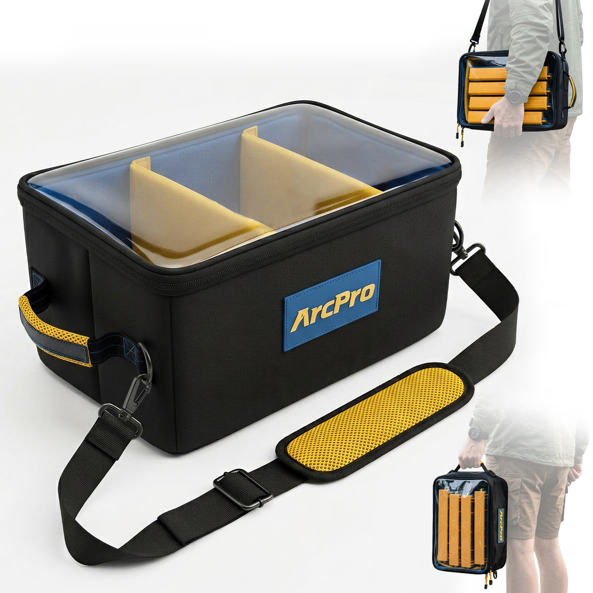 ArcPro Clear-View Soft Plastic Bait Storage Bag
