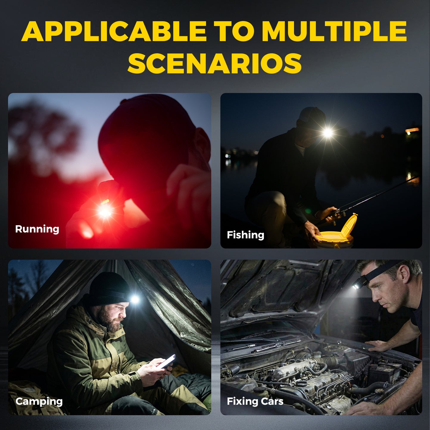 ARCPRO Night Fishing Headlamp