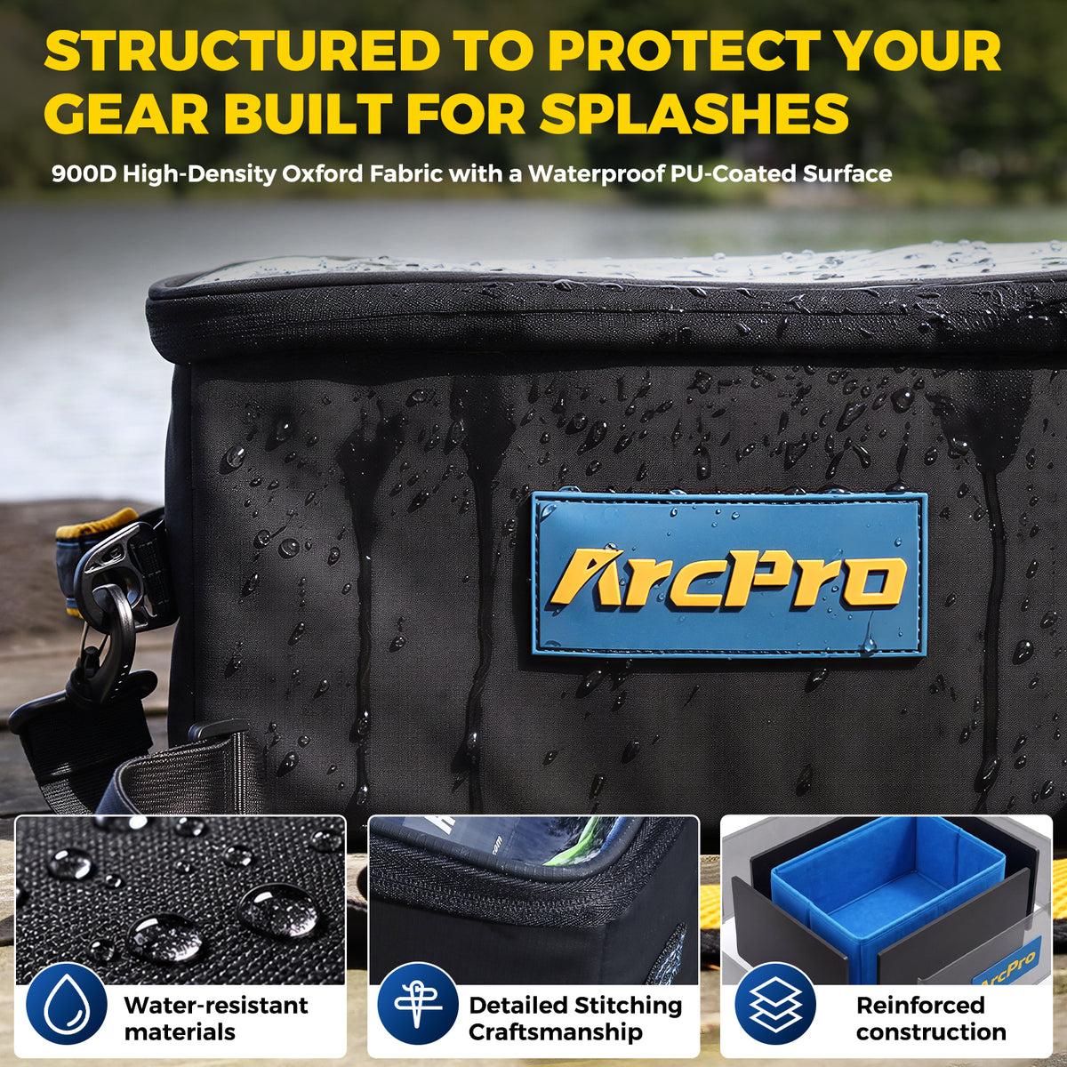 ArcPro Clear-View Soft Bait Storage Bag