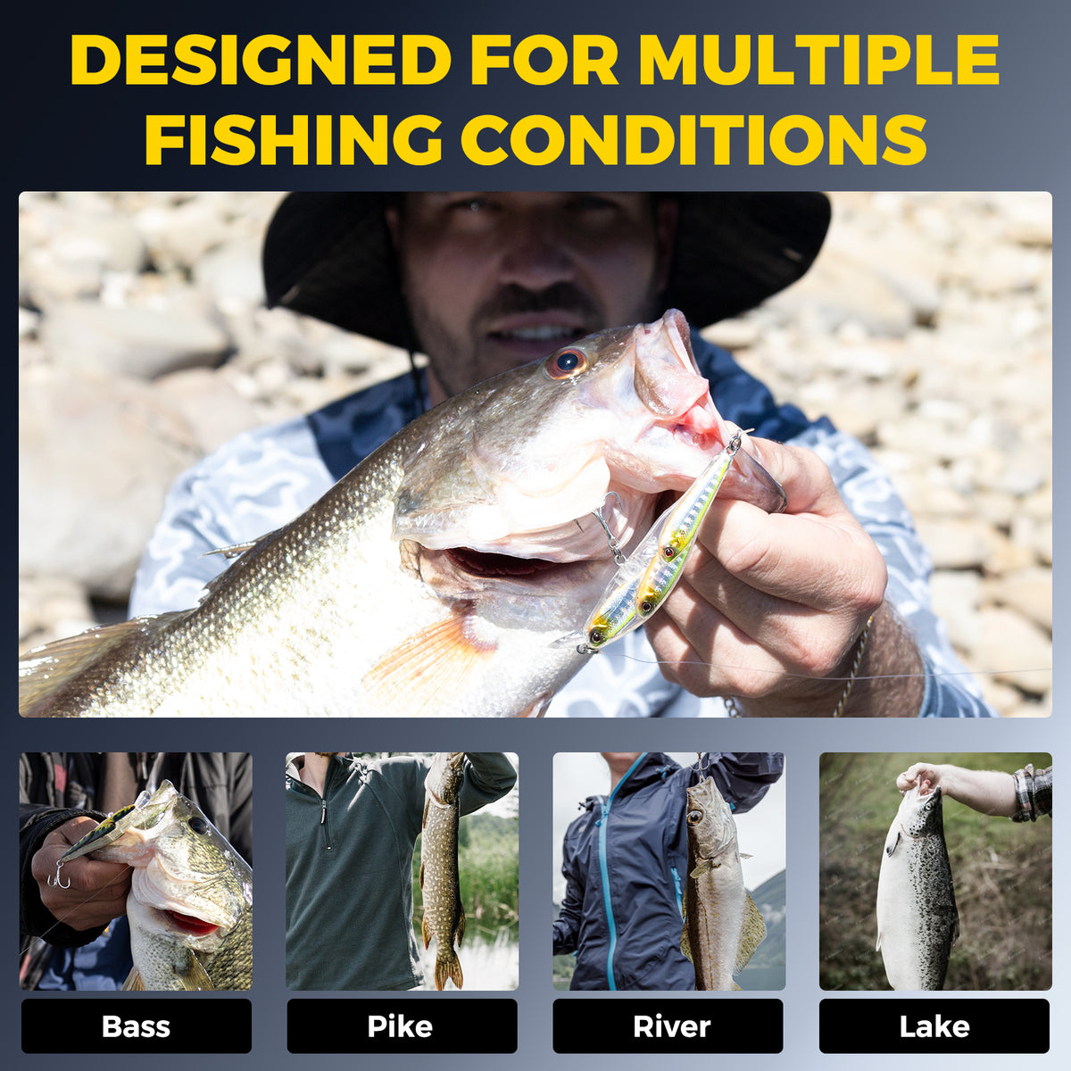 ArcPro Schooling Minnow Jerkbait