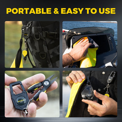 Arcpro Fishing Scissors Mini Fishing Scissors Towels Combo