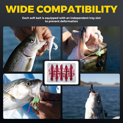 ArcPro Paddle Tail Swim Baits, 30Pcs TPE-Soft Plastic Baits ArcPro Fishing ArcPro Paddle Tail Swim Baits, 30Pcs TPE-Soft Plastic Baits ArcPro Fishing