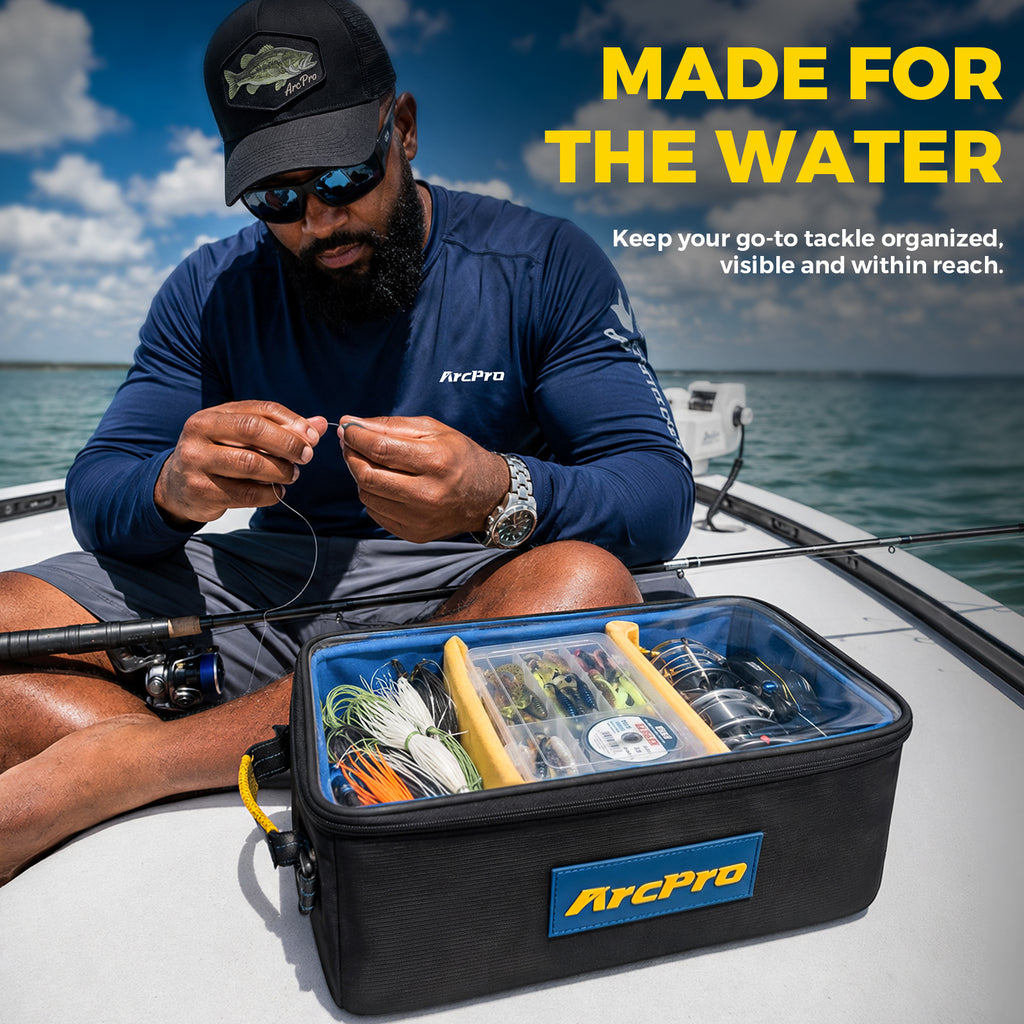 ArcPro Clear-View Soft Plastic Bait Storage Bag