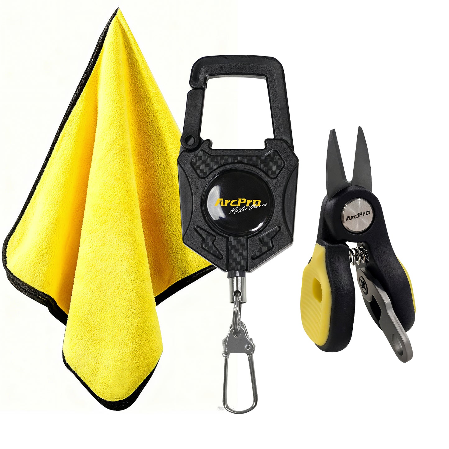 Arcpro Fishing Scissors Mini Fishing Scissors Towels Combo